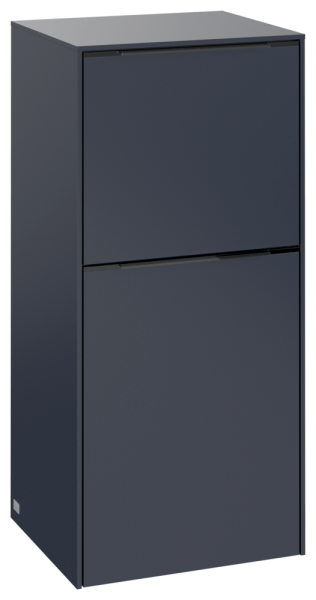 Villeroy & Boch Subway 3.0 Seitenschrank, 1 Auszug, 1 Tür, 400 x 860 x 346,5 mm, Marine Blue / Marin