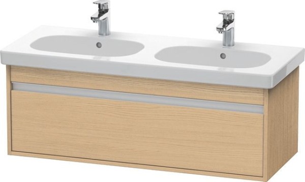 Duravit Ketho Waschtischunterbau wandhängend Natur Eiche Matt 1150x455x410 mm - KT666903030