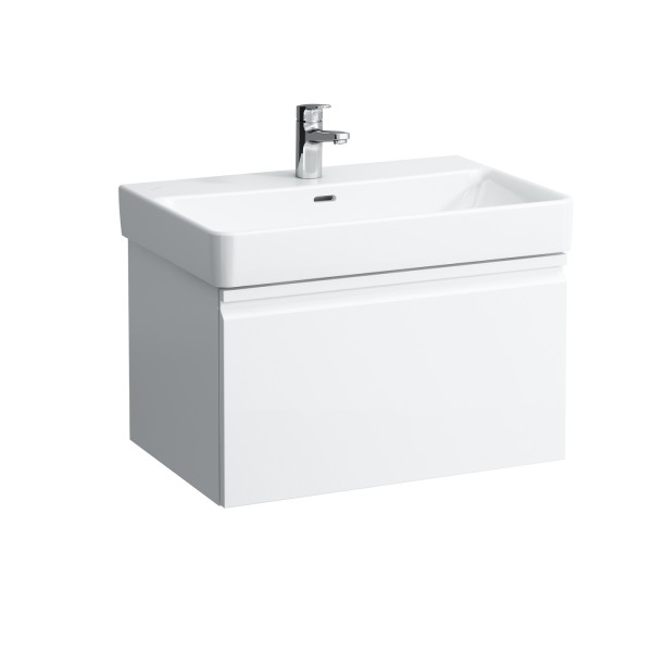 LAUFEN Waschtischunterbau LAUFEN Pro S 665x450x390,1 Schublade,Weiß matt, 4834520964631