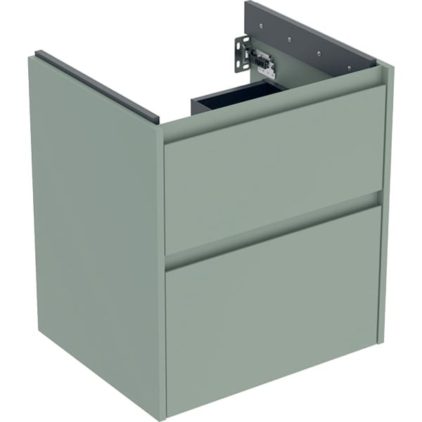 Geberit Renova Plan Unterschrank für Waschtisch, mit zwei Schubladen: 54.6x60.6x44.6cm, 504026IK1