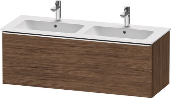 Duravit D-Neo Waschtischunterbau wandhängend Nussbaum dunkel Matt 1280x462x440 mm - DE4265010210000