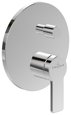 Villeroy & Boch Unterputz-Einhebel-Armatur Architectura 170x170x42mm Chrom