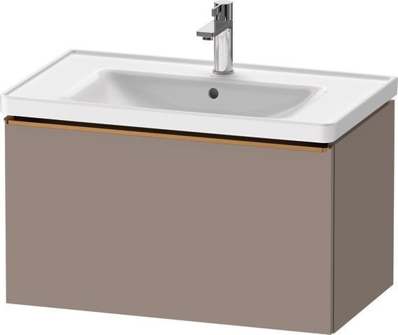 Duravit D-Neo Waschtischunterbau wandhängend Basalt Matt 784x452x440 mm - DE4255004430000