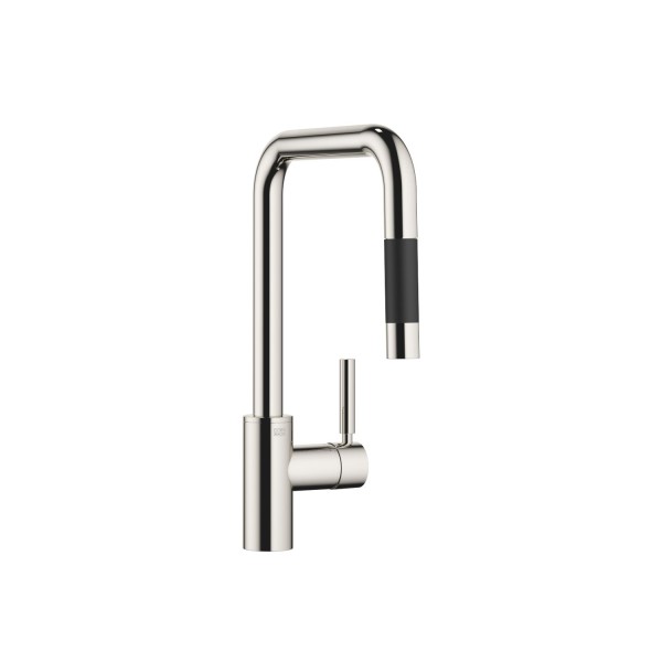 Dornbracht Einhebelmischer Pull-down mit Brausefunktion META SQUARE 33870861 Platin