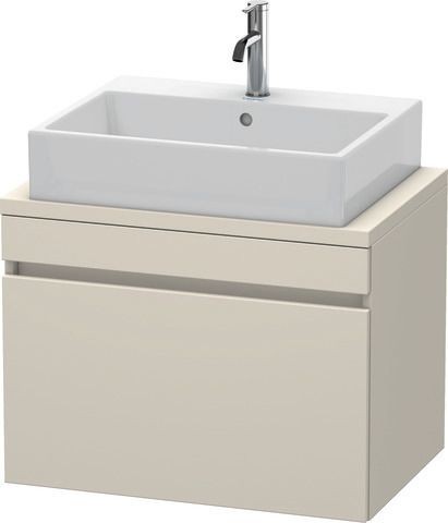 Duravit DuraStyle Konsolenwaschtischunterbau wandhängend Taupe Matt 700x478x512 mm - DS530109191
