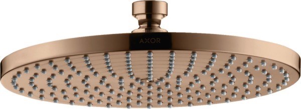 Hansgrohe Tellerkopfbrause Axor 240 mm Polished Red Gold