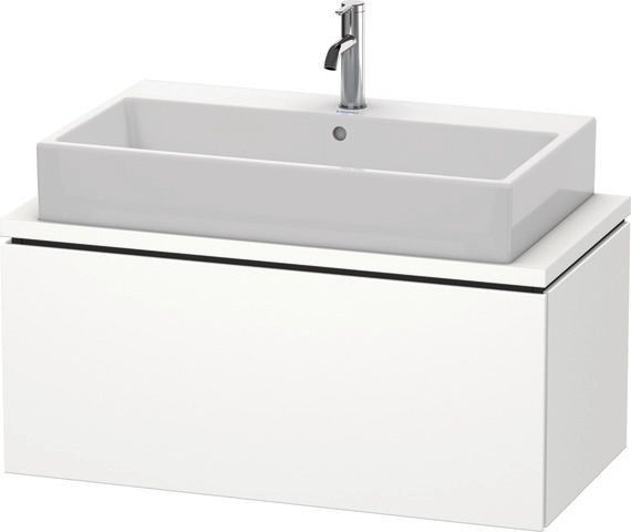 Duravit L-Cube Konsolenwaschtischunterbau wandhängend Weiß Supermatt 920x477x400 mm - LC580308484