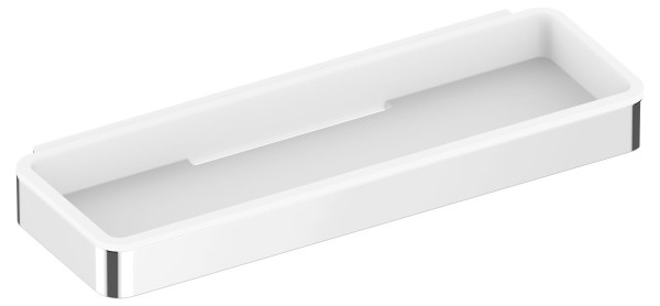 Keuco Duschkorb Plan 14958, komplett, verchromt/weiß, 14958010051