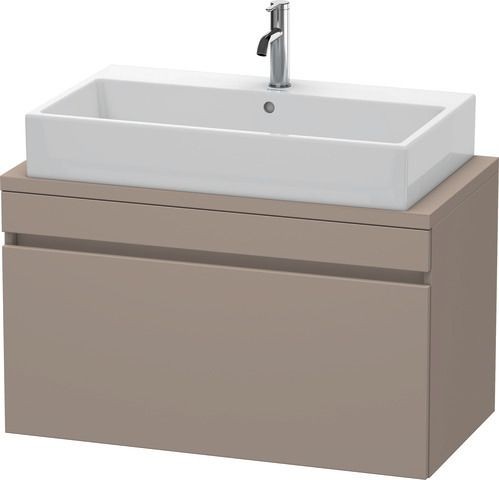 Duravit DuraStyle Konsolenwaschtischunterbau wandhängend Basalt Matt 900x478x512 mm - DS530304343