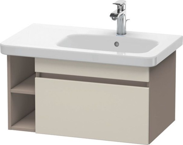 Duravit DuraStyle Waschtischunterbau wandhängend Taupe & Basalt Matt 730x448x398 mm - DS639309143