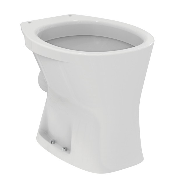 Ideal Standard Standflachspül-WC Eurovit Abgang aussen waagr. 360x465x395mm Weiss, V320101