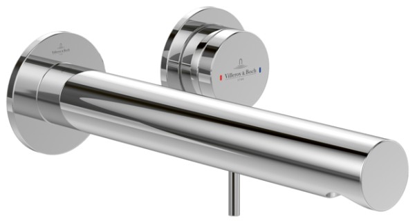 Villeroy & Boch Waschtischauslauf-Set Loop&Friends 10 60x60x225mm ohne Ablaufgarnitur Chrom