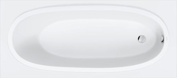 Duravit Balcoon Badewanne Einbau, 1700x750mm, Acryl