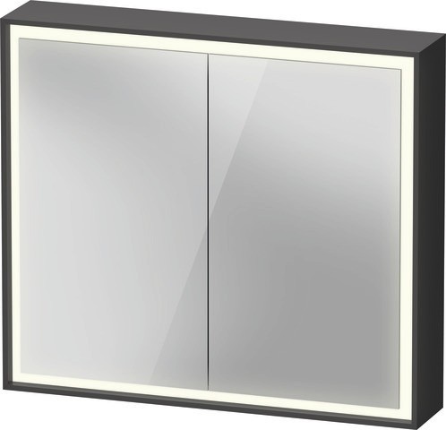 Duravit L-Cube Spiegelschrank Graphit 800x155x700 mm - LC7551049491010