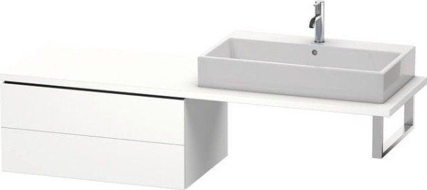 Duravit L-Cube Unterschrank für Konsole Weiß Supermatt 820x547x400 mm - LC583908484