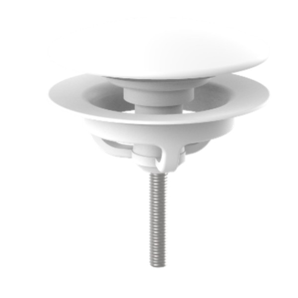 LAUFEN Marbond Ablaufabdeckung mit weissem Kelch für Click-Clack System, H2951370000001