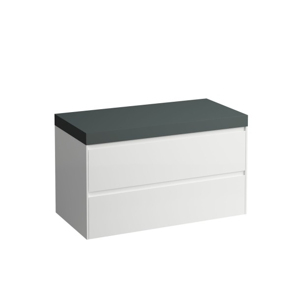 Laufen Waschtischunterschrank und Waschtisch-Platte LANI 495x985x580