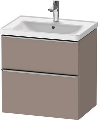 Duravit D-Neo Waschtischunterbau wandhängend Basalt Matt 634x452x625 mm - DE4354070430000