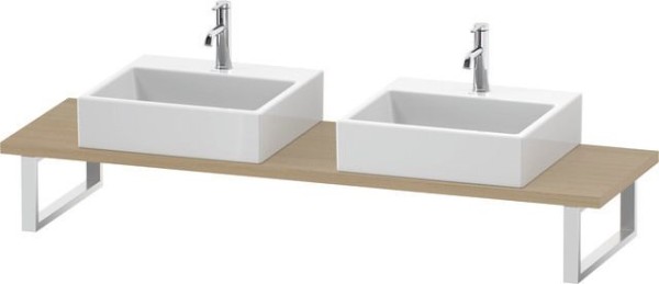 Duravit L-Cube Konsole Mediterrane Eiche Matt 800x480x30 mm - LC105C07171