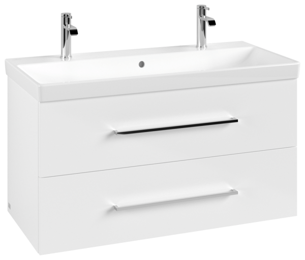 Villeroy & Boch Waschtischunterschrank Avento A89200 976x514x484mm 2 Ausz. Waschtisch mittig Brillia