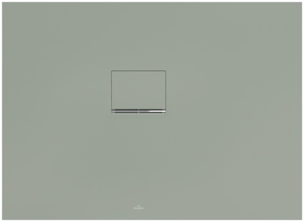 Villeroy & Boch DW Squaro Infinity 1100x800x40mm, EB:li flb Einb AR Morning Green