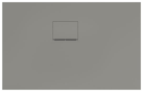 Villeroy & Boch Duschwanne Squaro Infinity (1170SQI2L) 1100x700x40mm Quaryl Grey