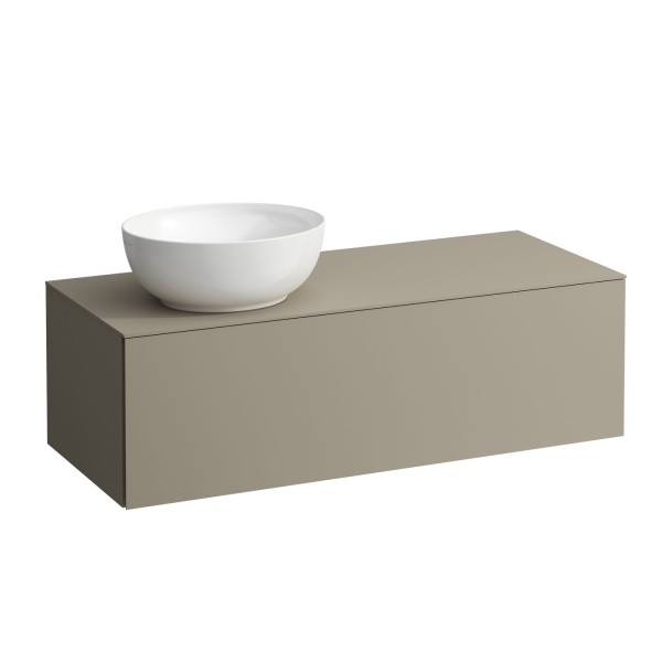 LAUFEN Waschtischunterschrank und Waschtischplatte ALESSI 500x1200x370