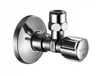 Schell Eckregulierventil Schell Eckregulierventil COMFORT 1/2" chrom m. Doppel-Rückflußverhinderer ASAG