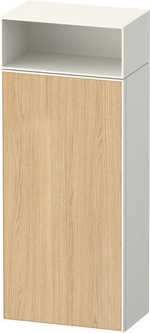 Duravit Zencha Halbhochschrank Natur Eiche & Weiß Matt & Supermatt 400x240x961 mm - ZE1351R30840000