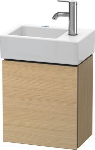 Duravit L-Cube Waschtischunterbau wandhängend Mediterrane Eiche Matt 364x241x400 mm - LC6293L7171