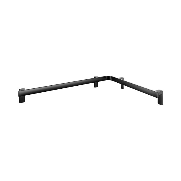 KEUCO AXESS Eck-Dusch-/Wannenhandlauf aus Metall, 85 x 65 cm, 35011378602