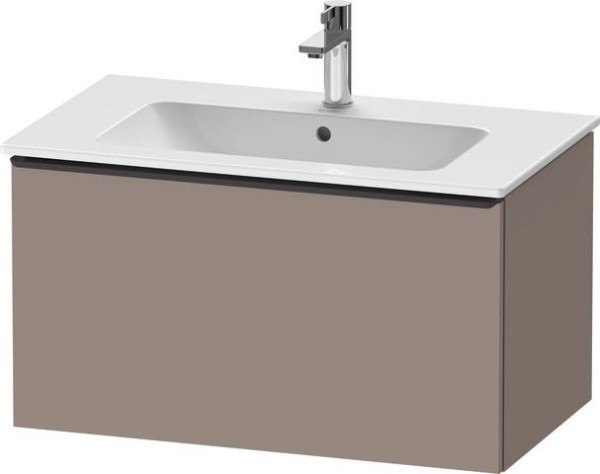 Duravit D-Neo Waschtischunterbau wandhängend Basalt Matt 810x462x440 mm - DE42620BD430000