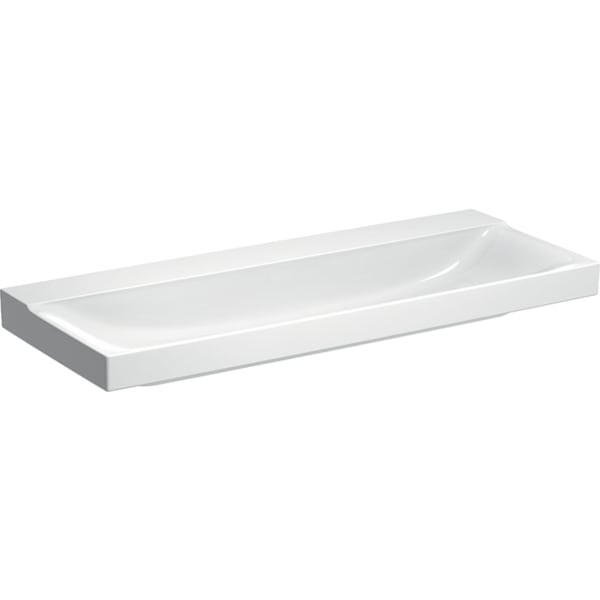 Geberit Xeno2 Waschtisch, 120x48cm ohne Hahnloch, ohne Überlauf, KeraTect, 500552011