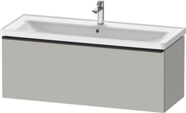 Duravit D-Neo Waschtischunterbau wandhängend Betongrau Matt 1184x452x440 mm - DE42910BD070000