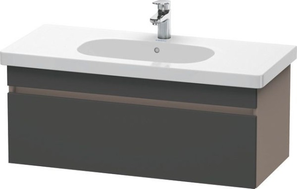 Duravit DuraStyle Waschtischunterbau wandhängend Graphit & Basalt Matt 1000x453x398 mm - DS638504943