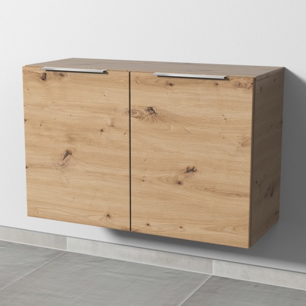 Sanipa 4balance Anbauschrank mit 2 Türen, Eiche Natural-Touch, DG13985