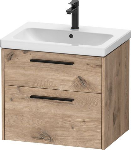 Duravit D-Code Waschtischunterschrank wandhängend Schubk. 2,