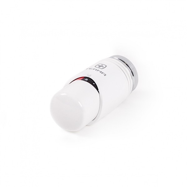 Terma Thermostatkopf logo TERMA NOBLE DR M30x1,5 , TGGBI007, Weiß