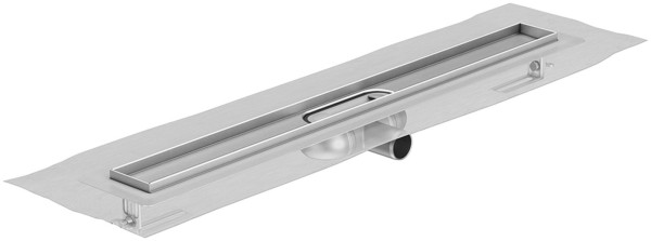 ACO ShowerDrain C, Rinnenkörper, 68,5 cm, Einbauhöhe Oberkante Estrich: 5,7 – 12,8 cm, ohne Aufkantu