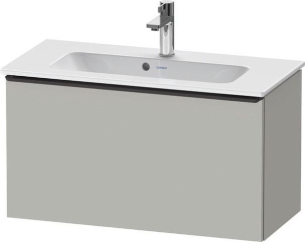 Duravit D-Neo Waschtischunterbau wandhängend Betongrau Matt 810x372x440 mm - DE42690BD070000