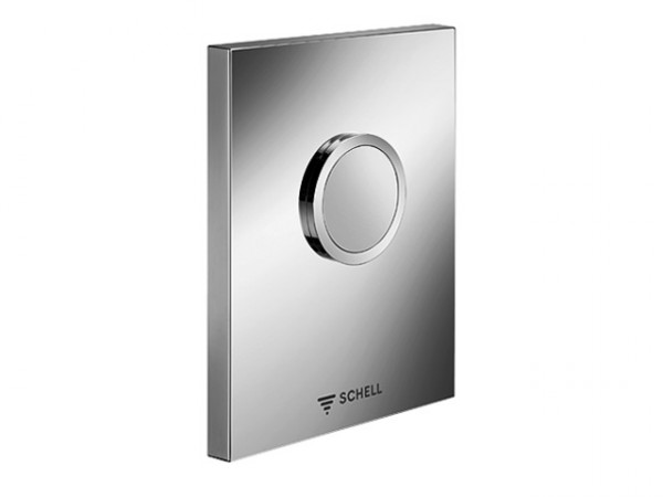 Schell Urinal Betätigungsplatte EDITION Kunststoff chr. f.Spülarmatur COMPACT II