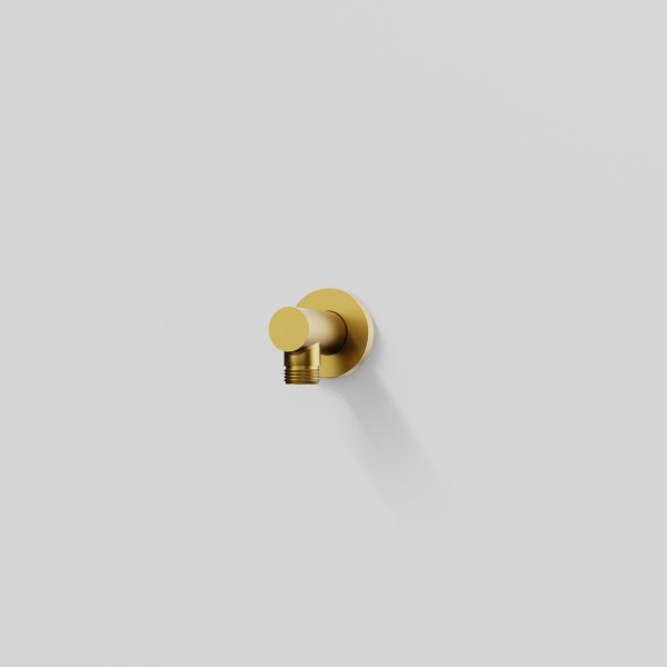 Steinberg Brauseanschlussbogen 1/2", brushed gold, 100 1660 BG