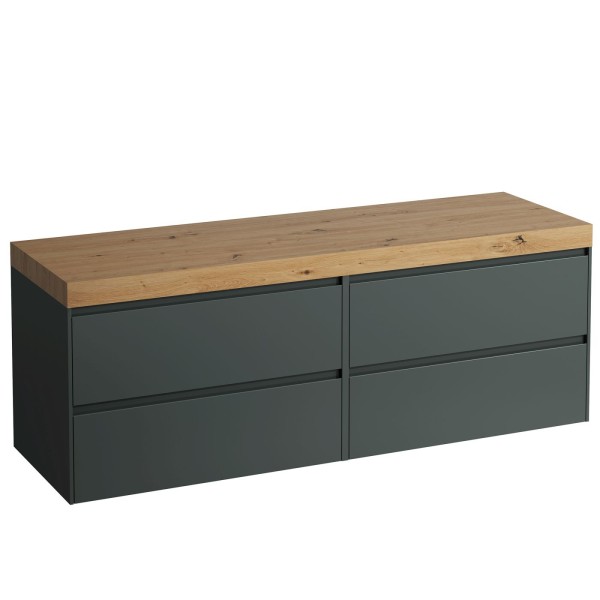 Laufen Waschtischunterschrank und Waschtisch-Platte LANI 495x1570x580