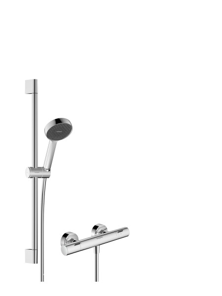 Hansgrohe Brausesystem Aufp. Activera Select S 95 2j EcoSmart m.Ecostat Fine Typ 65 chr, 28876000