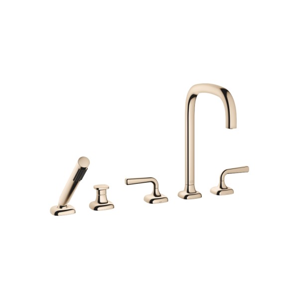 Dornbracht Wannen-Fünflochbatterie für Wannenrandmontage COYA 27522414 Champagne (22kt Gold),2752241