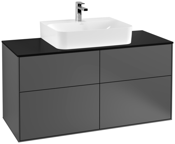 Villeroy & Boch Waschtischunterschrank Finion F13 1200x603x501mm WT mittig, F13200GK