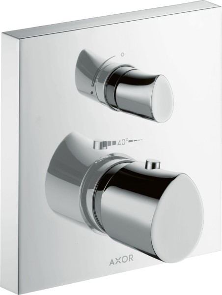 Hansgrohe Thermostat UP Axor Starck Organic F-Set chrom mit Absperrventil , 12715000