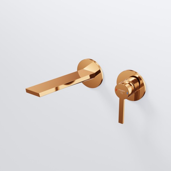 Steinberg Serie 260 Unterputz Waschtischarmatur, Ausladung 205 mm, rose gold, 26018143RG