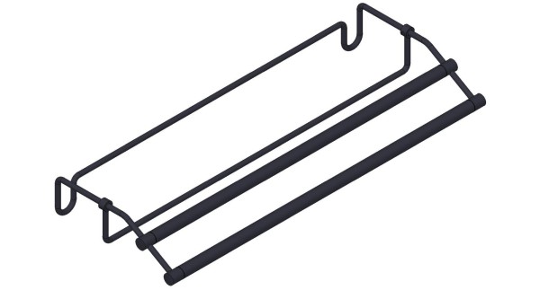 Giese Handtuchtrockner schwarz matt, 30507-14