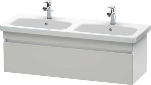 Duravit DuraStyle Waschtischunterbau wandhängend Betongrau & Weiß Matt 1230x448x398 mm - DS639800718